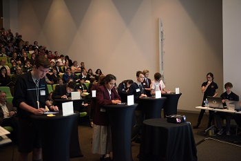 Queensland students competing in this year's Australian Brain Bee Challenge.