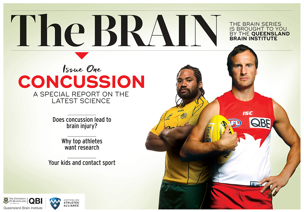 The Queensland Brain Institute's national concussion campaign is raising awareness and funds for research.  