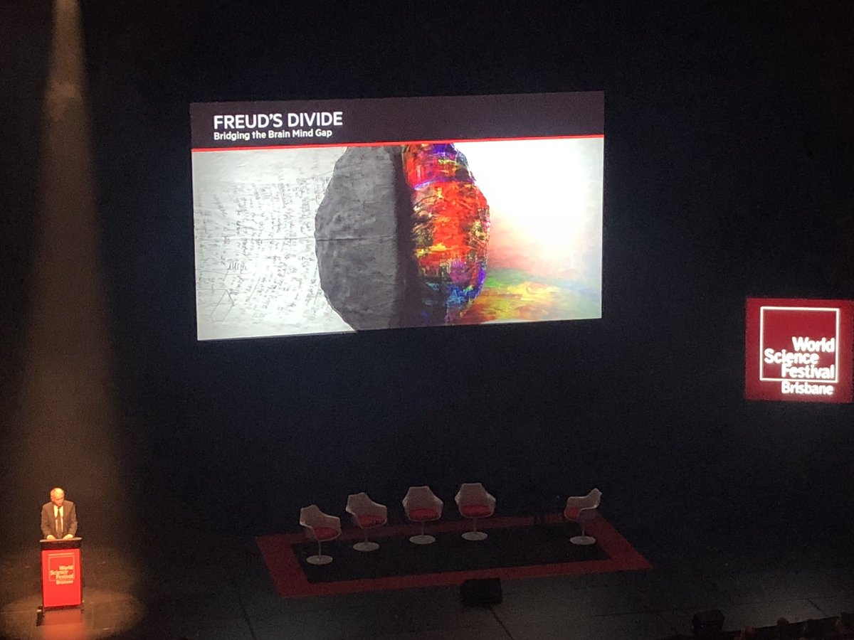  Bridging the brain-mind gap, Freud's Divide, at the World Science Festival Brisbane
