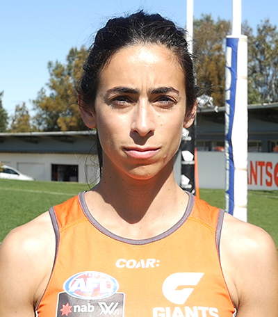 Amanda Farrugia, AFLW Giants Captain talks about concussion