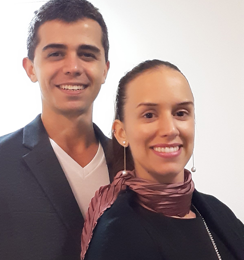 Igor and Paula Pereira