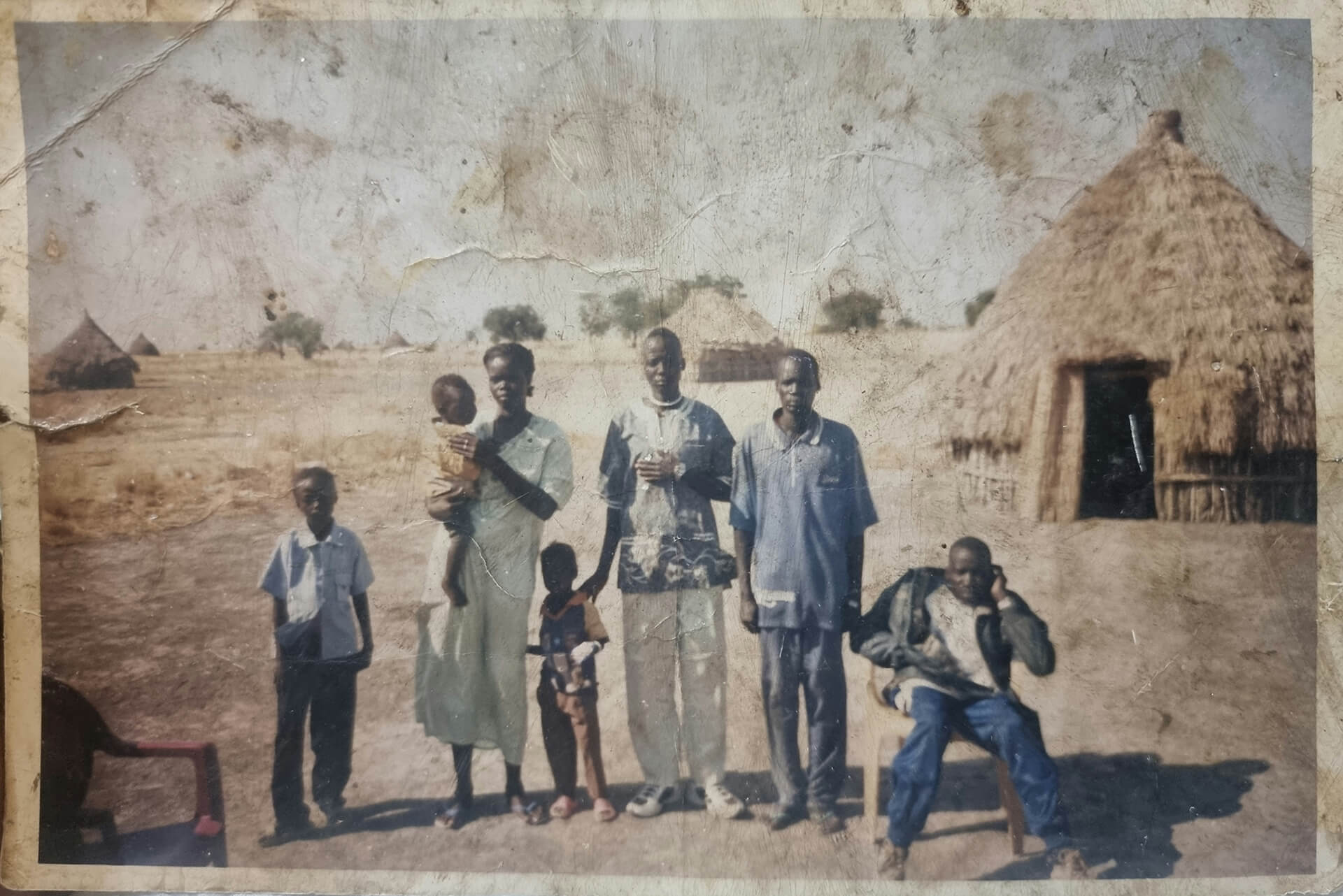 Nyakuoy's lived in several villages and refugee camps after escaping the civil war in Sudan.