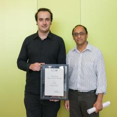 The 2015/16 Aleks Brumby Summer Research Scholarship recipient, UQ's Tas Jouir, will research aerial navigation systems at QBI.