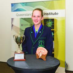 Australian Brain Bee Challenge Queensland champion Abigail Green competes this week in the national finals of the neuroscience competition.