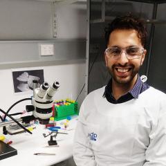 PhD student Amu Faiz has discovered a love for running.