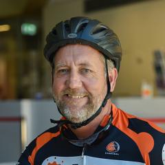 Matthew Collard is cycling from Brisbane to Birdsville and will then run in the Simpson Desert Ultra to raise money for dementia research.