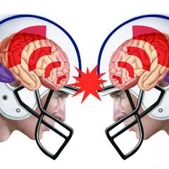 Do helmets protect against concussion?
