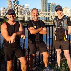 The Adventure4Dementia team are attempting a lung-busting, leg-sapping journey to raise money for dementia research at the Queensland Brain Institute.
